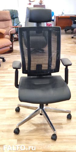 Черное кресло Falto Promax New