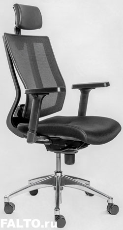 Эргономичное кресло Falto-Promax, цвет черный