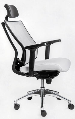 Профессиональное кресло Falto-Promax, цвет: серый/серый, каркас черный