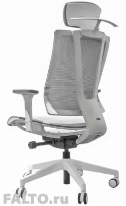 Белое сетчатое кресло Falto G-1 AIR
