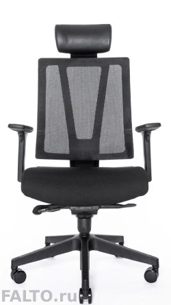 Эргономичное кресло Falto G1 с черным каркасом