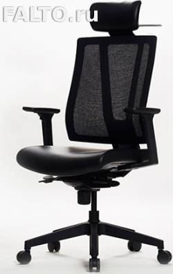 Эргономичное кресло Falto G-1, пластик черный