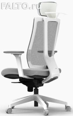 Эргономичное кресло Falto G-1, пластик белый