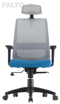 Синее эгономичное кресло