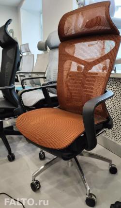Коричневое сетчатое кресло Falto Air Comfort-180