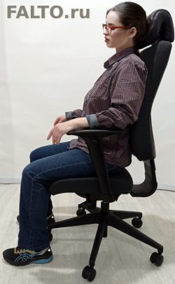 Адаптивная поддержка в кресле Ideal