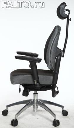 Компьютерное кресло с корсетной поддержкой спины