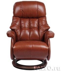 Кожаное кресло-реклайнер Relax Lux Electro