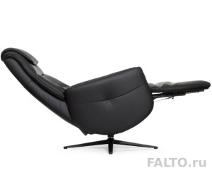 Кожаное кресло реклайнер Falto More с двумя моторами