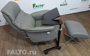 Кресло реклайнер Relax Comfort со столиком для ноутбука