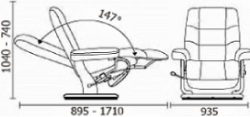 Габариты реклайнера