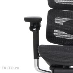 Светлое сетчатое кресло Falto Evolution