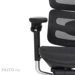Светлое сетчатое кресло Falto Evolution