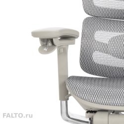 Светлое сетчатое кресло Falto Evolution