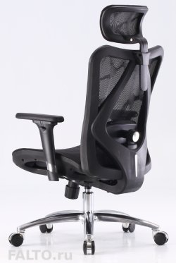 Черное сетчатое компьютерное кресло Falto Viva Air