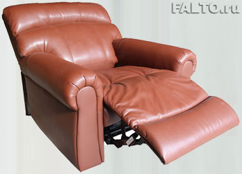Кресло-реклайнер Stress-Free коричневое