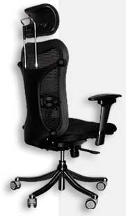 Эргономичная высокая спинка кресла