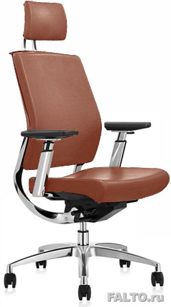 Офисные кресла Enjoy Т-908 коричневое