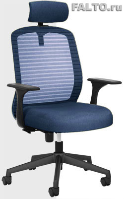 Офисные кресла Enjoy Т-196 синее
