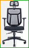 Черное офисное кресло FALTO GM021H