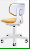 Оранжевое универсальное миниатюрное кресло FALTO KS 131