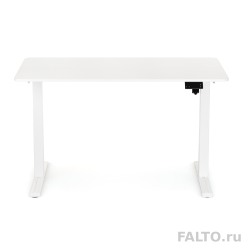 Белый стол с электроприводом Falto Kento