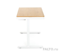 Белый стол с электроприводом Falto Lux
