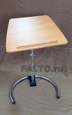 Стол для ноутбука на напольном кронштейне