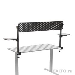 Экран с полками для электро-стола Falto