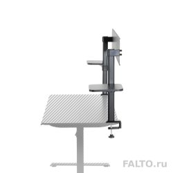 Экран с полками для электро-стола Falto