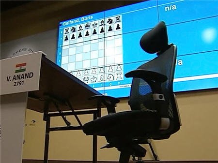 Наши кресла на чемпионате мира по шахматам 2012